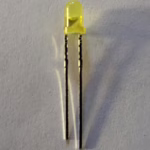 3mm LED gelb